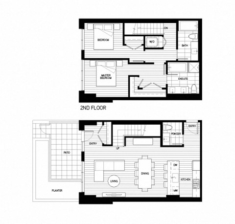 108 118 and 138 Waterfront Court SW Studio-2 Beds Apartment for Rent - Photo Gallery 10